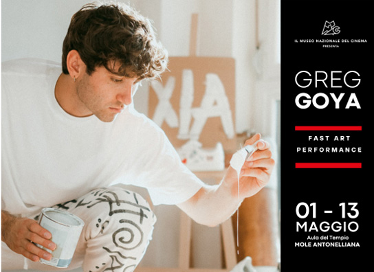 Greg Goya Fast Art Performance
