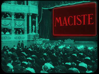 Immagine Maciste proiettato al cinema