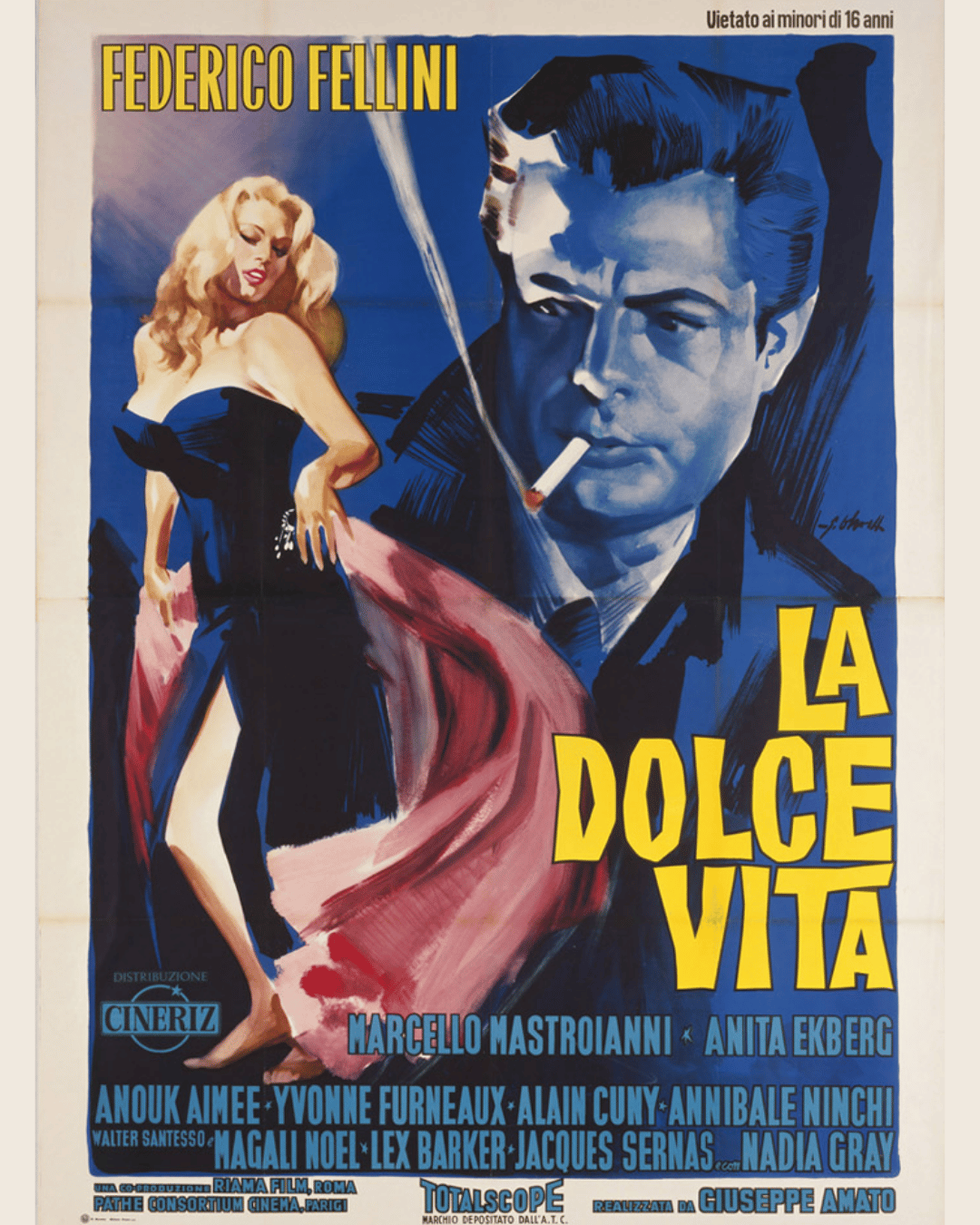 Manifesto "La Dolce Vita"